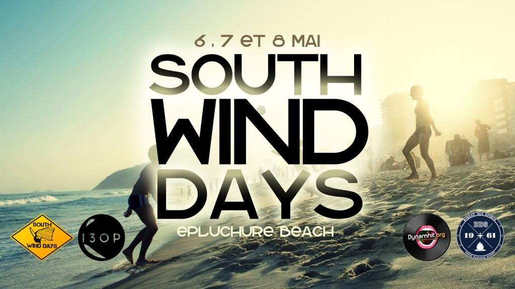 13op - South Wind Days Beach Festival - フライヤー表