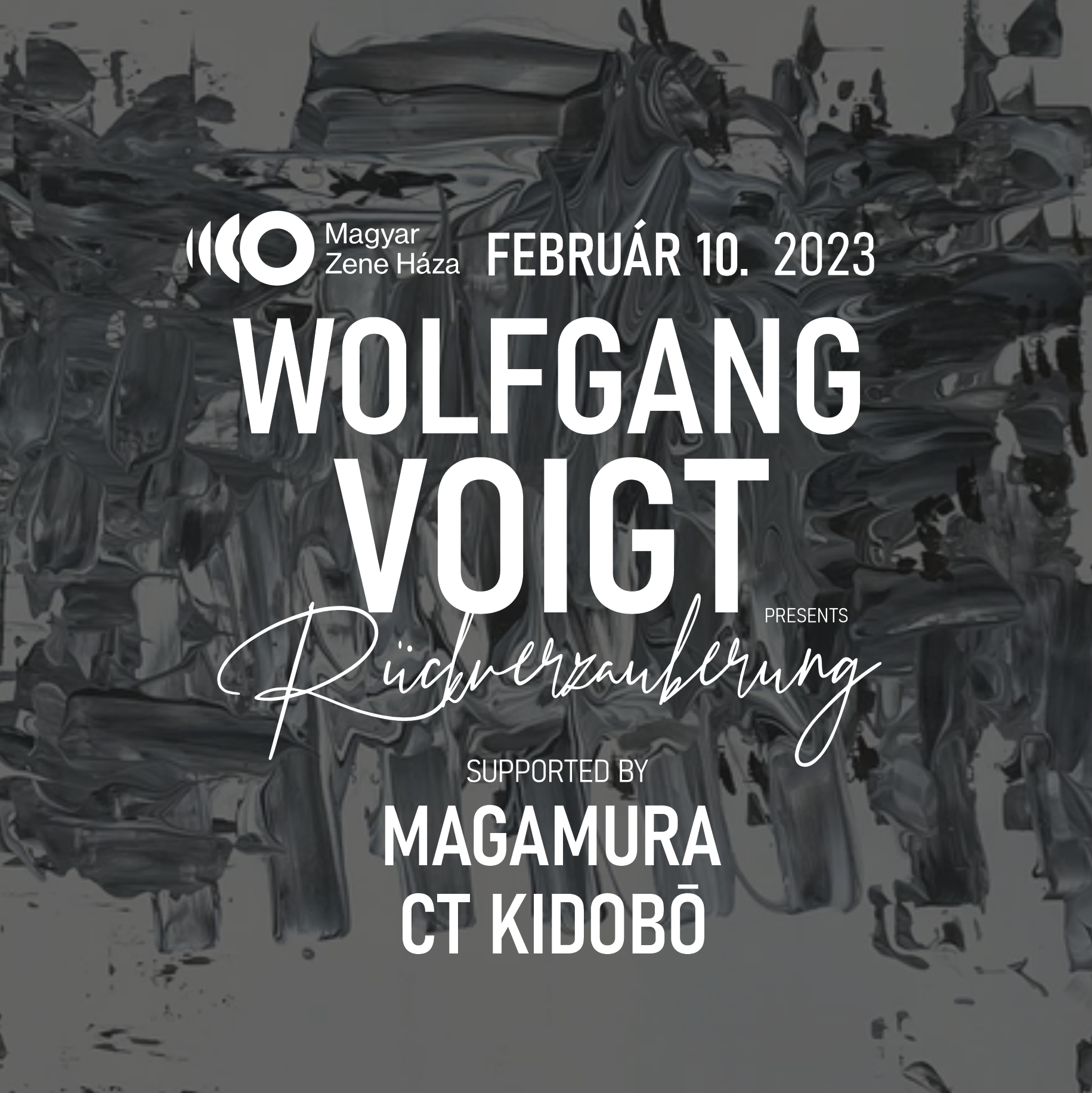 Wolfgang Voigt presents Rückverzauberung - Magamura - CT Kidobó - フライヤー裏