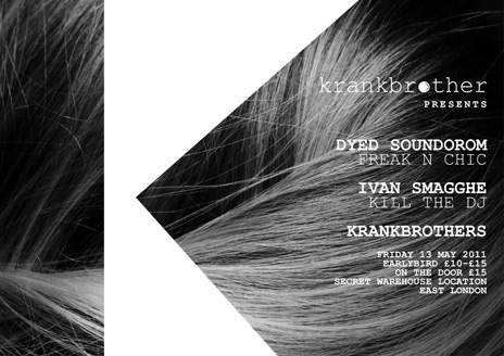 Krankbrother presents Dyed Soundorom, Ivan Smagghe - Página frontal