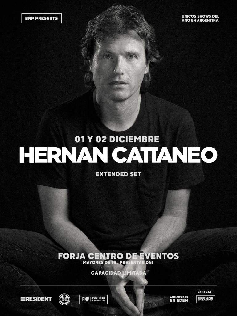 Hernan Cattaneo / DIA 1 - Página frontal