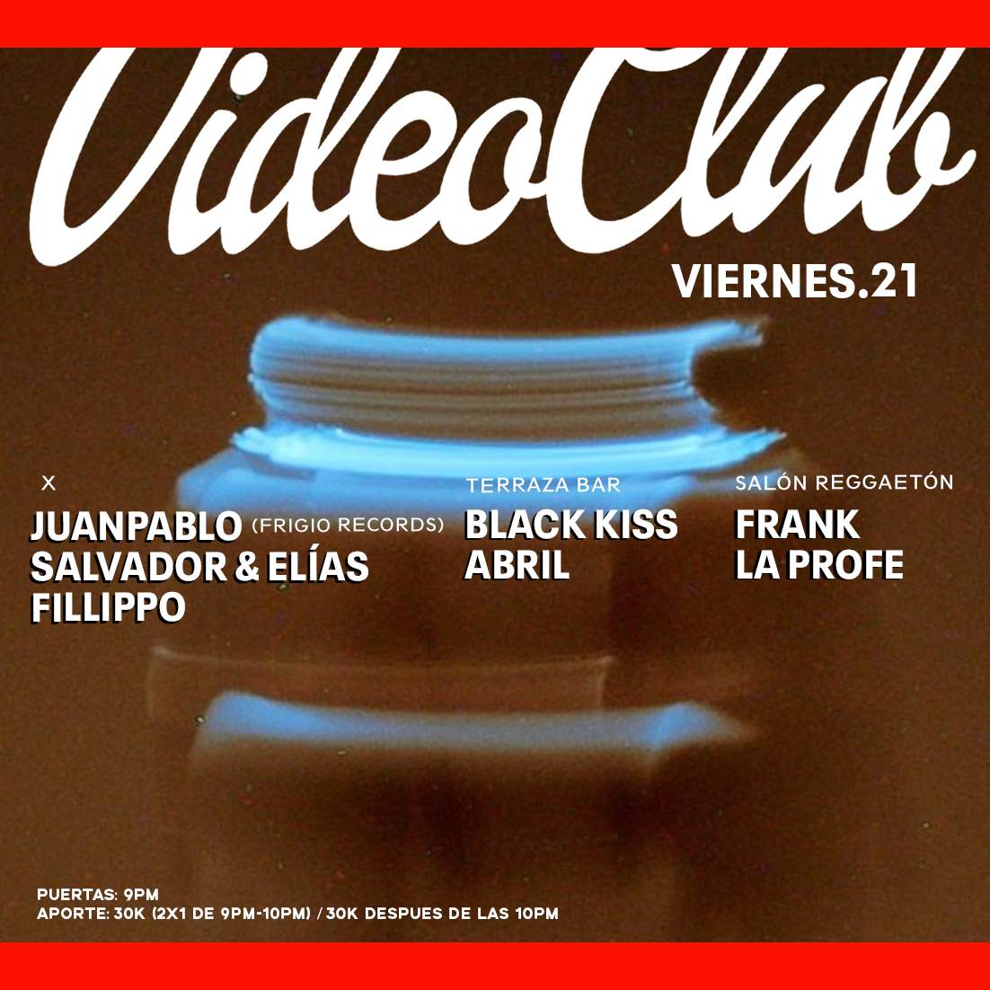 Juanpablo (Frigio Records) / Salvador & Elías / Fillippo - フライヤー表