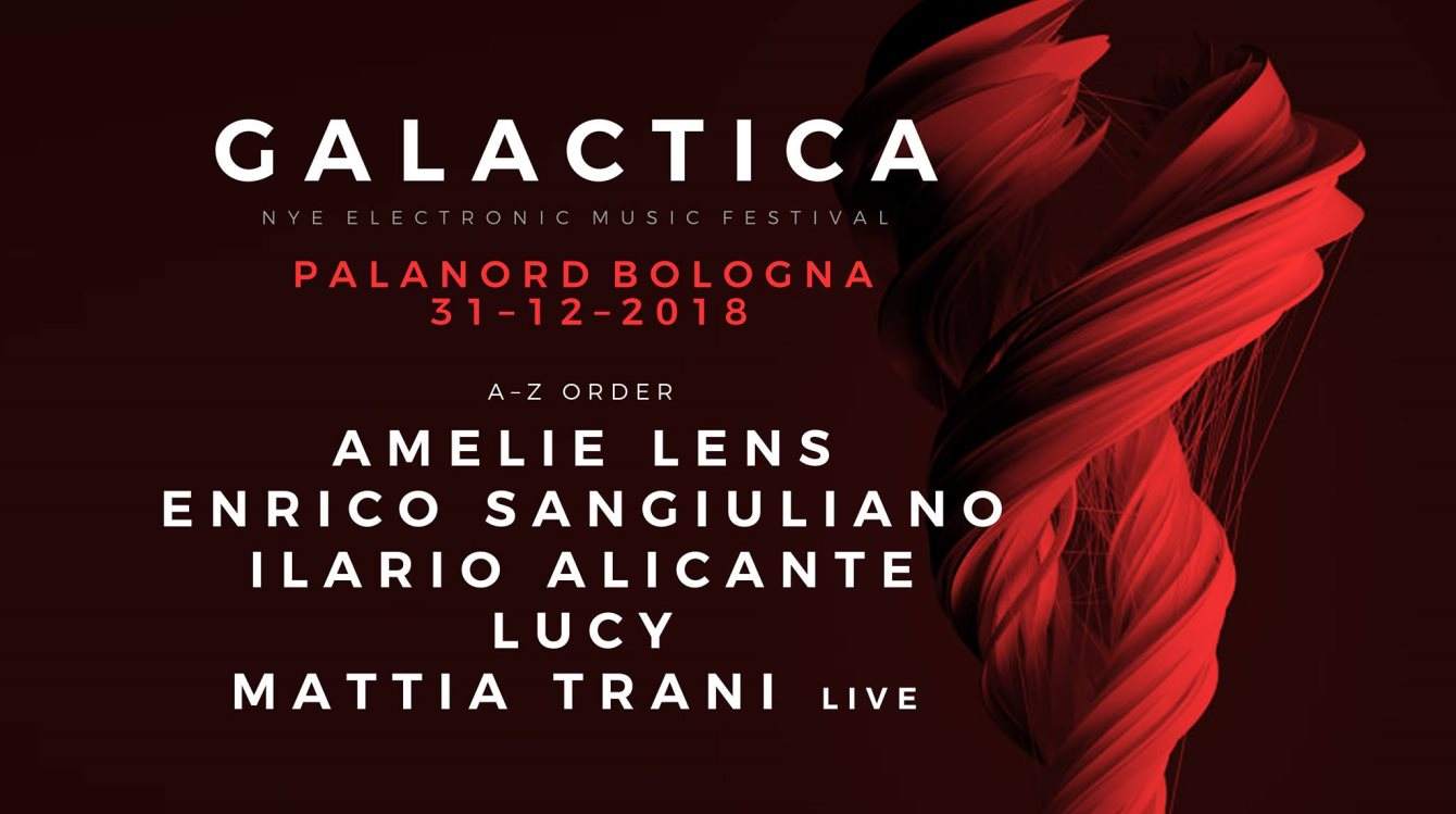 GALACTICA NYE Festival Bologna - Página frontal