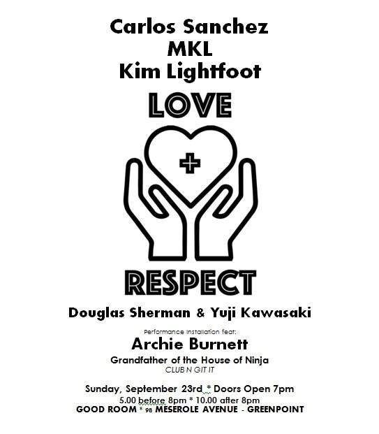 Love & Respect IV with Carlos Sanchez, MKL, Kim Lightfoot, Douglas Sherman, Yuji Kawasaki - Página frontal