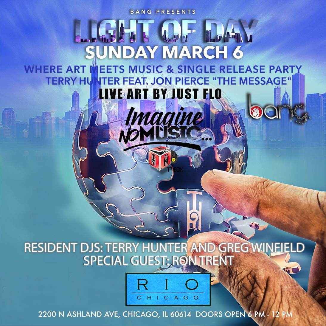 #Dayparty Bang presents Light OF Day Sunday Where Art Meets Music - Página frontal