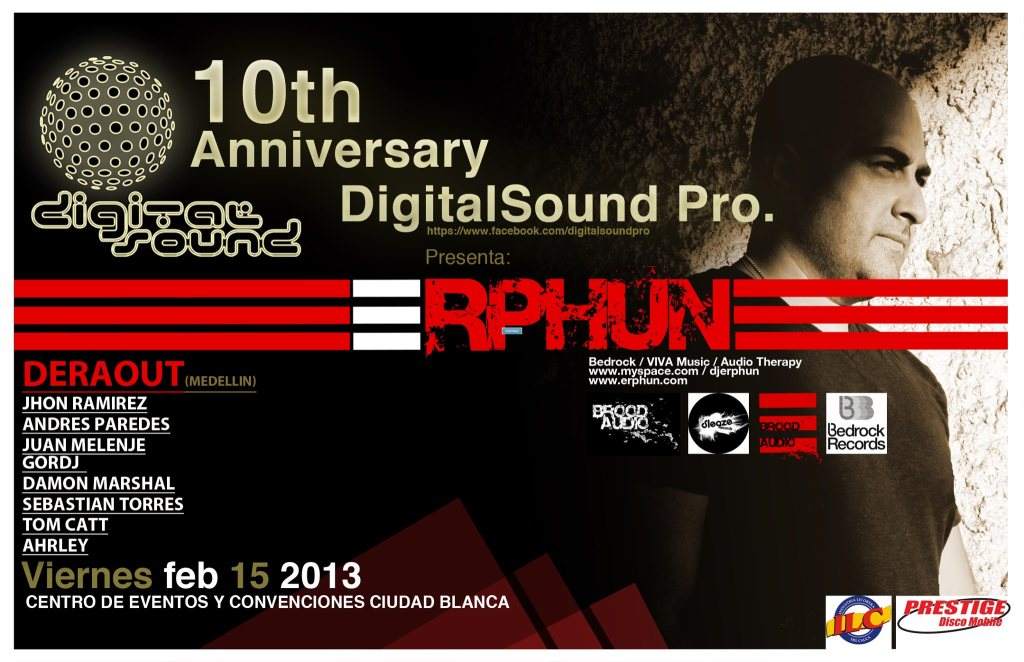 Digital Soundproductions, 10 Years of Music - Página frontal