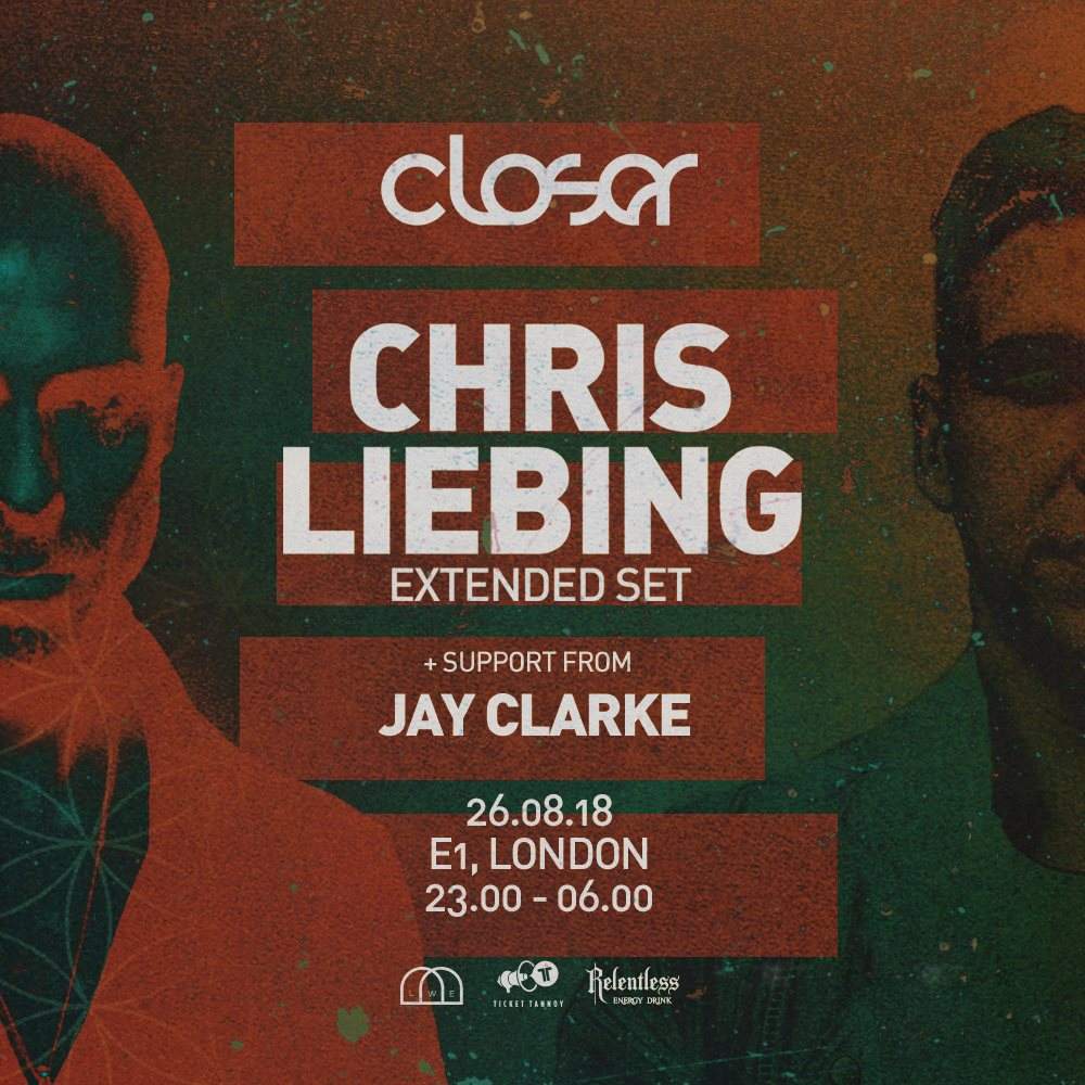 Closer: Chris Liebing - Página frontal