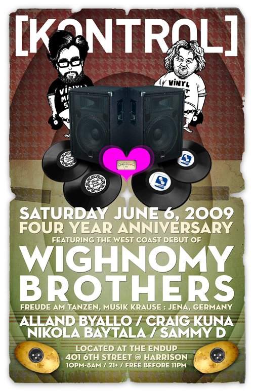 Wighnomy Brothers At Kontrol's 4 Year Anniversary - Página frontal