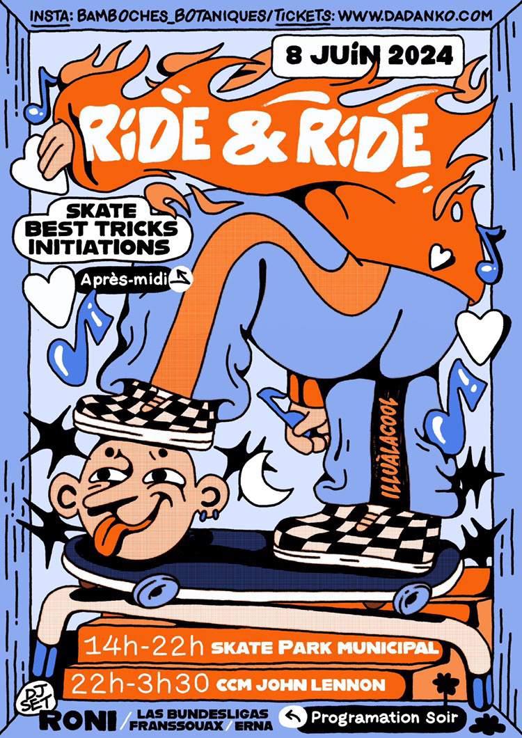 Ride & Ride 2024 - Página trasera