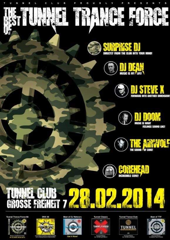 Best of Tunnel Trance Force at Tunnel Club, Hamburg