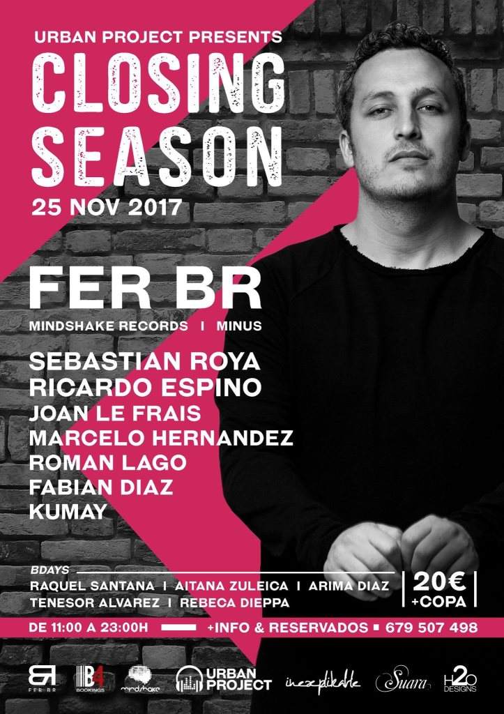 Closing Season with Fer BR - Página frontal