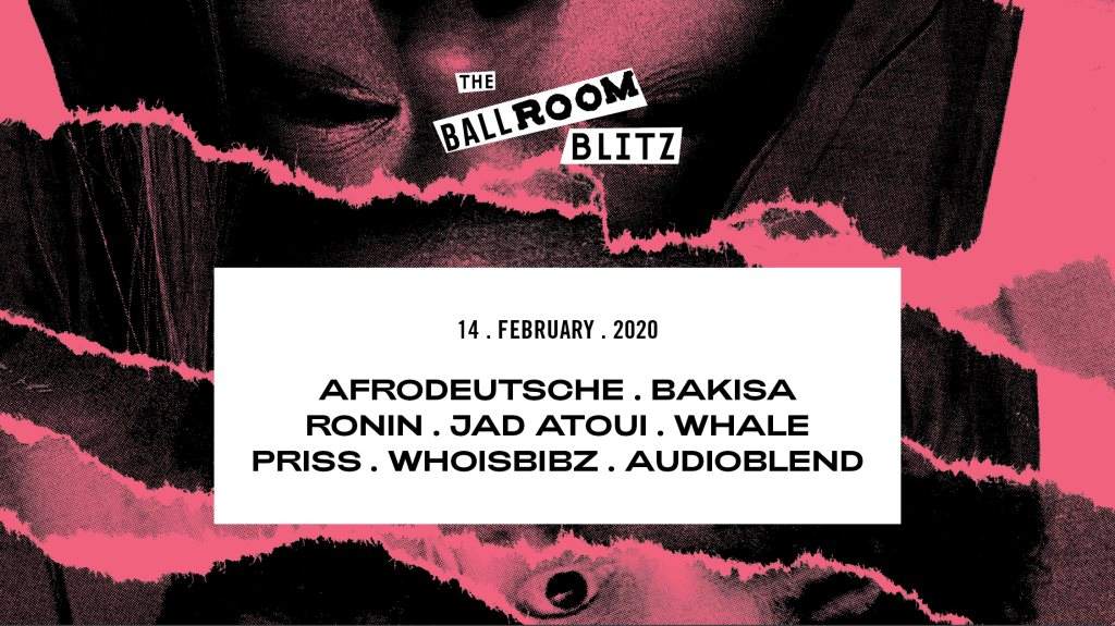 The Ballroom Blitz: Afrodeutsche / Bakisa / Ronin More - フライヤー表