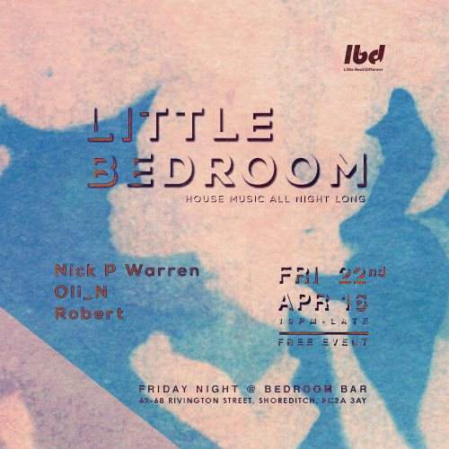 Little Bedroom with Nick P Warren - Página frontal
