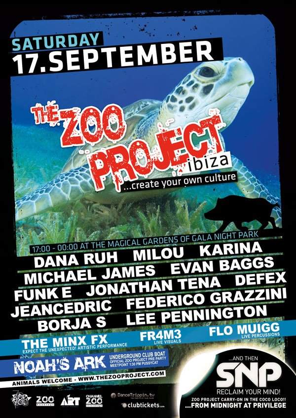 The Zoo Project featuring Dana Ruh - Página frontal