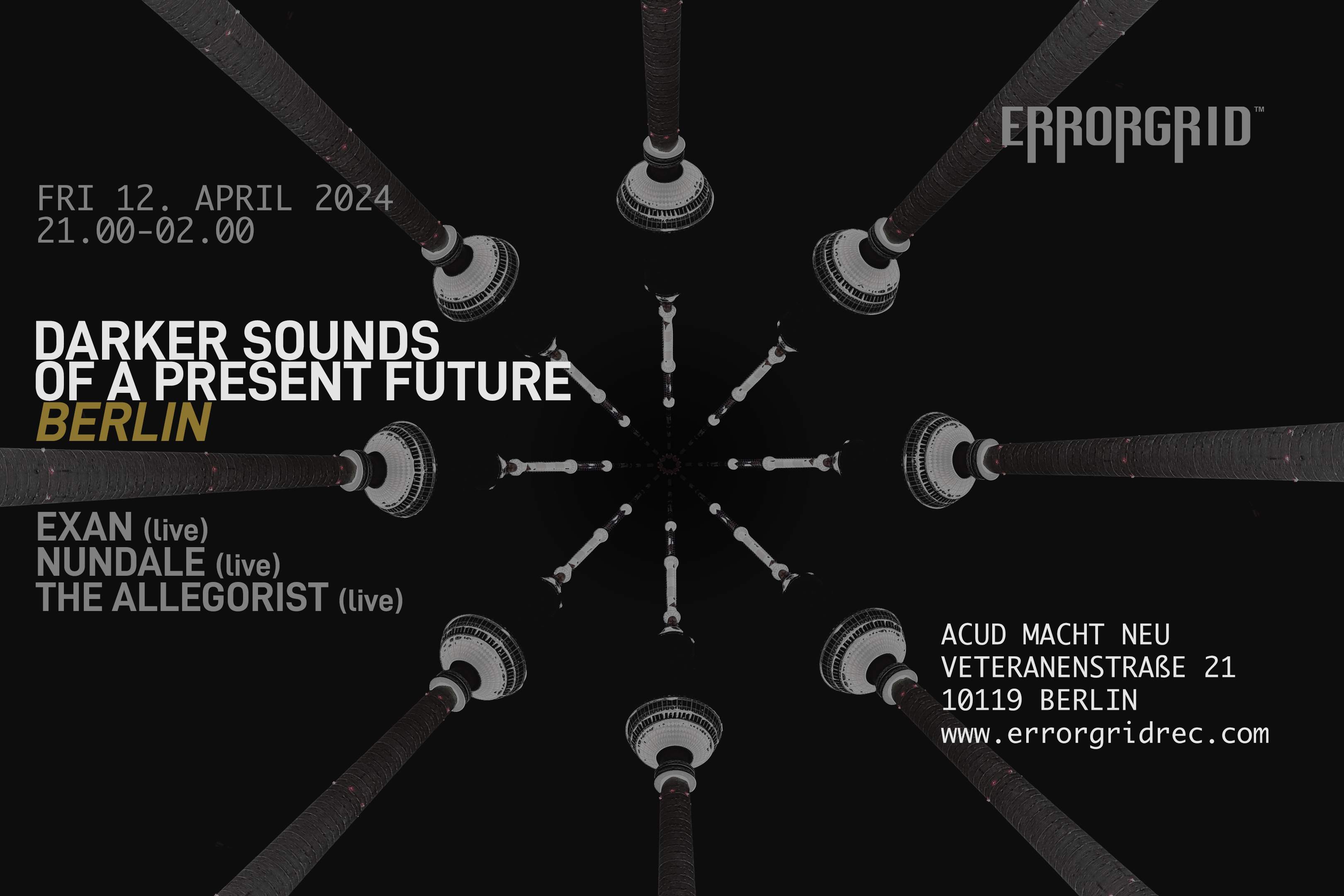 Darker Sounds of a Present Future II - Página frontal