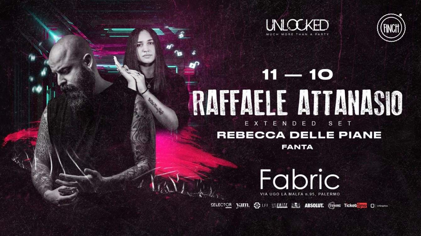 Raffaele Attanasio at Fabric - Powered by Unlocked - Página frontal