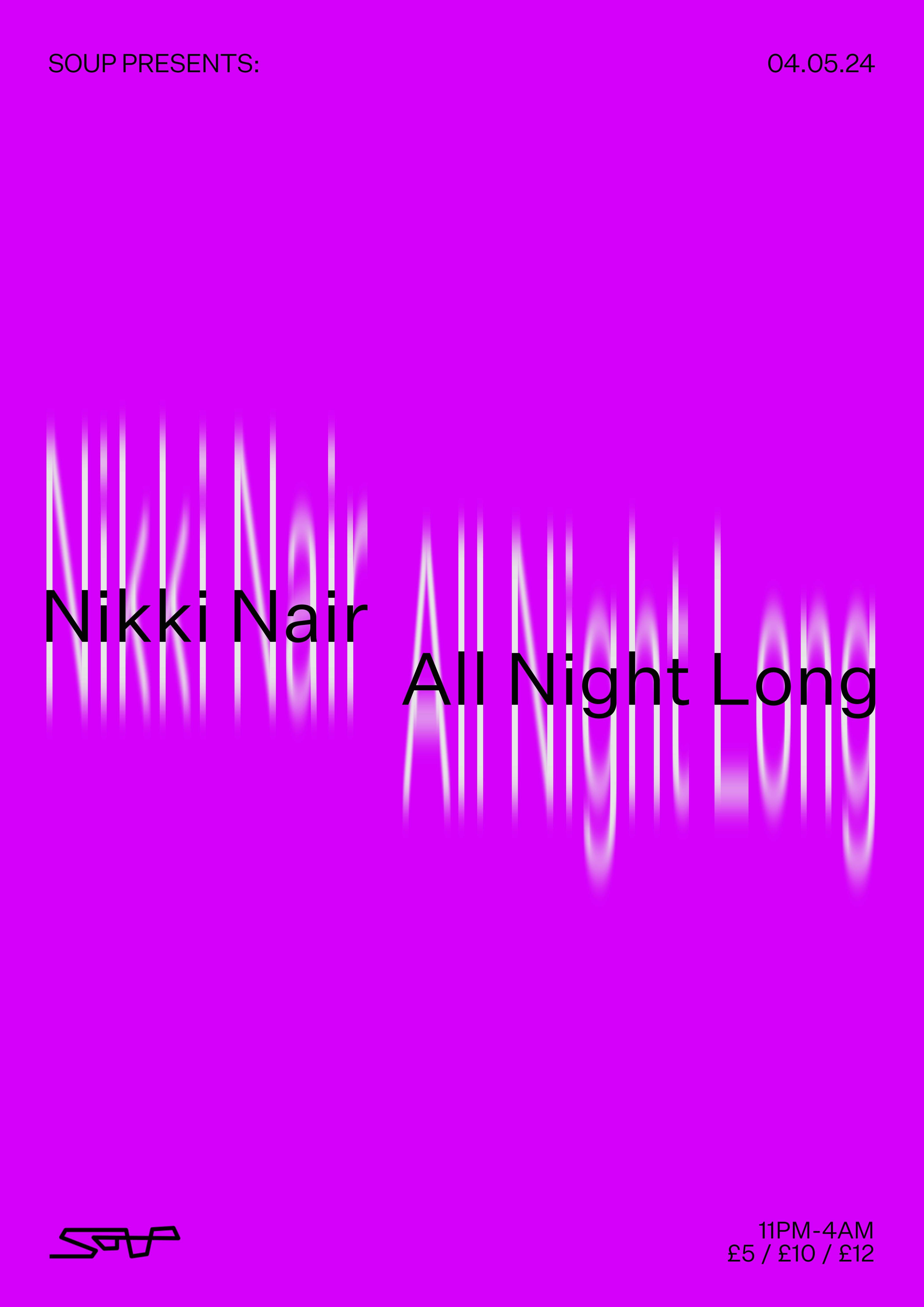 Soup presents: Nikki Nair (All Night Long) - Página trasera