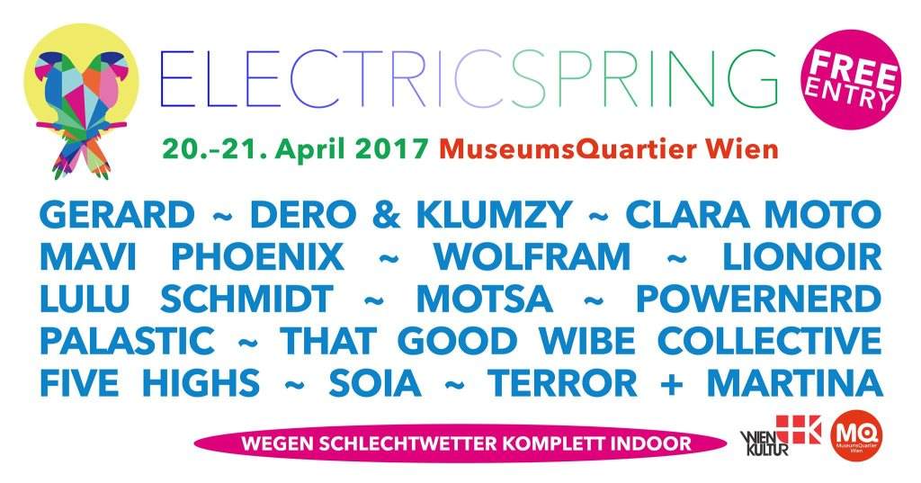 Electric Spring 2017 - フライヤー表