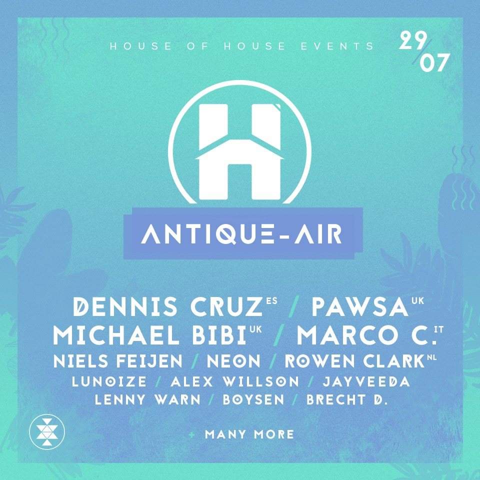 House of House: Antique-Air 2017 - フライヤー表