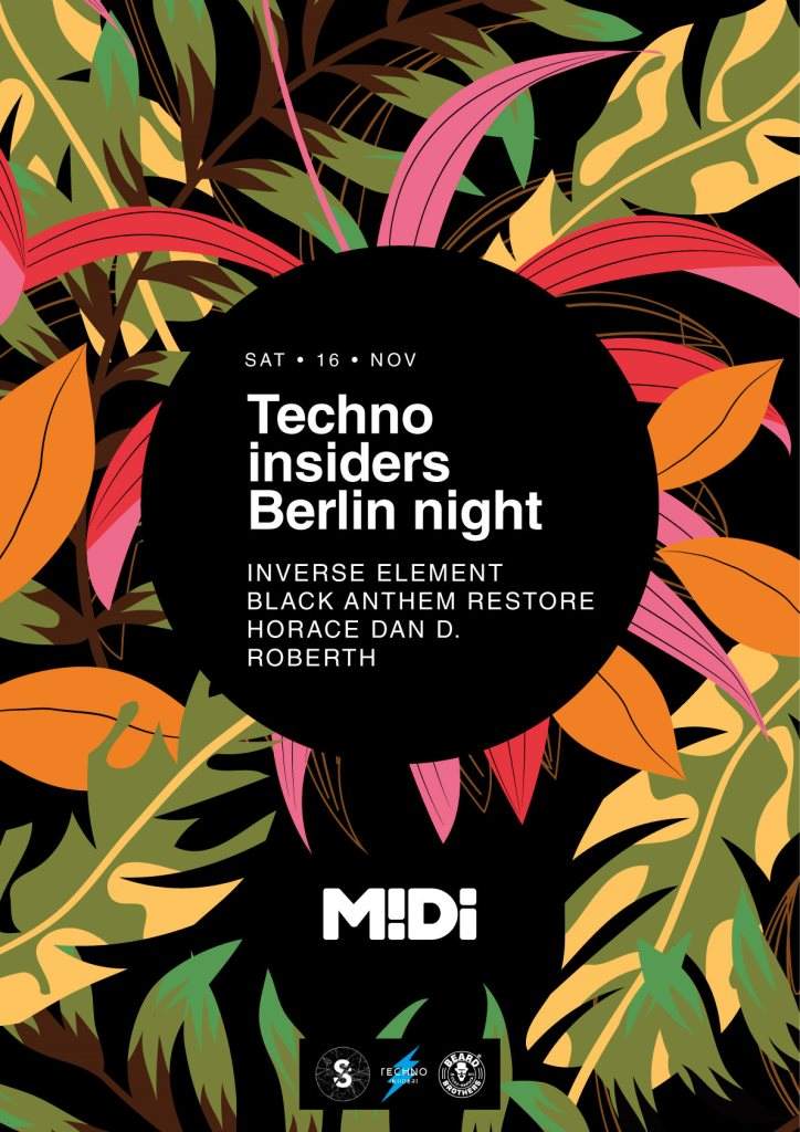 Techno Insiders Berlin Night - Página frontal