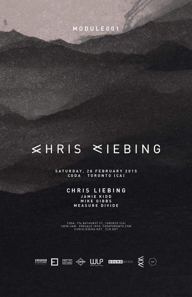 Module 001 - Chris Liebing - Página frontal