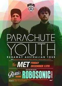 Revelry Pres. Parachute Youth 'Runaway Tour' Robosonic - Página frontal