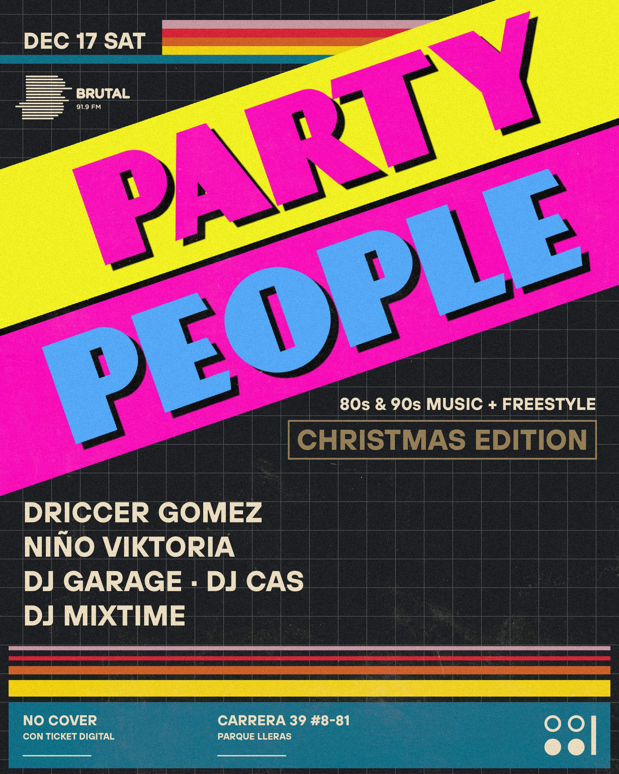 Party People Xmas Edition - フライヤー表