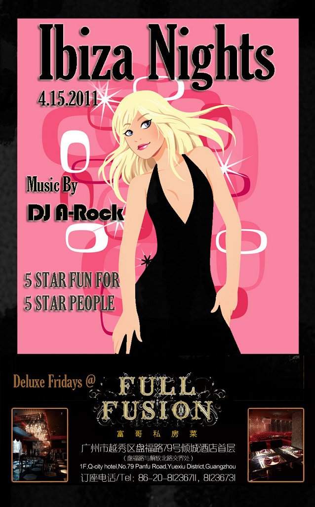 Deluxe Fridays. This Friday: Ibiza Nights featuring Dj A-Rock - Página frontal