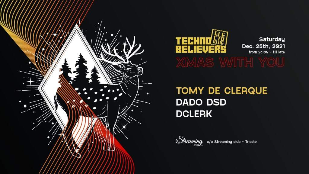 Electrique presents Techno Believers Xmas with You with Tomy Declerque - Página frontal
