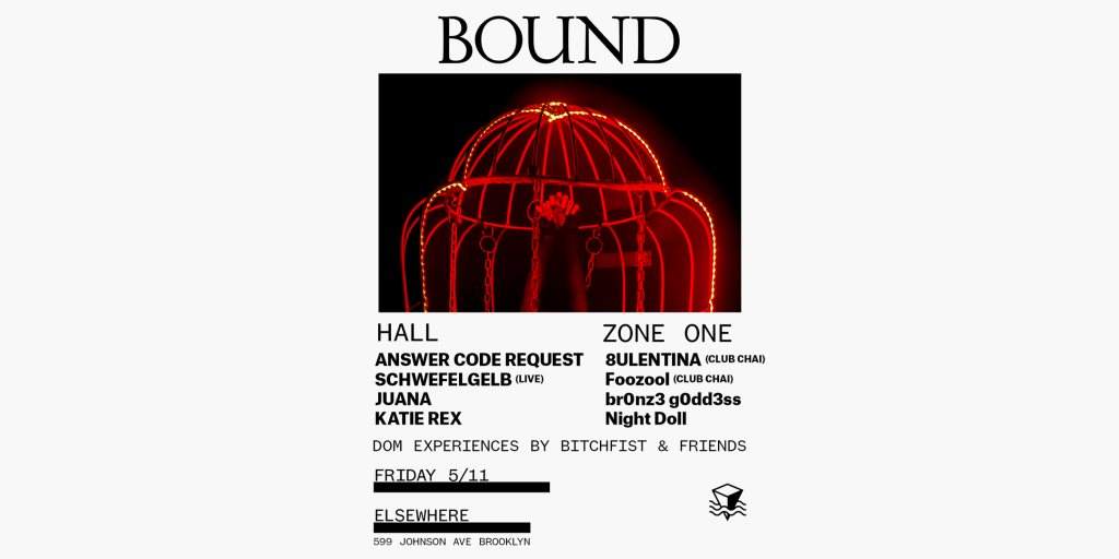 Bound with Answer Code Request, Schwefelgelb, FOOZOOL & More - Página frontal