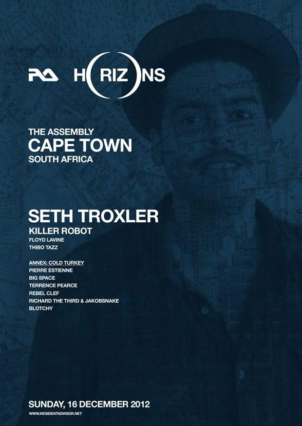 RA Horizons: Cape Town - Página frontal