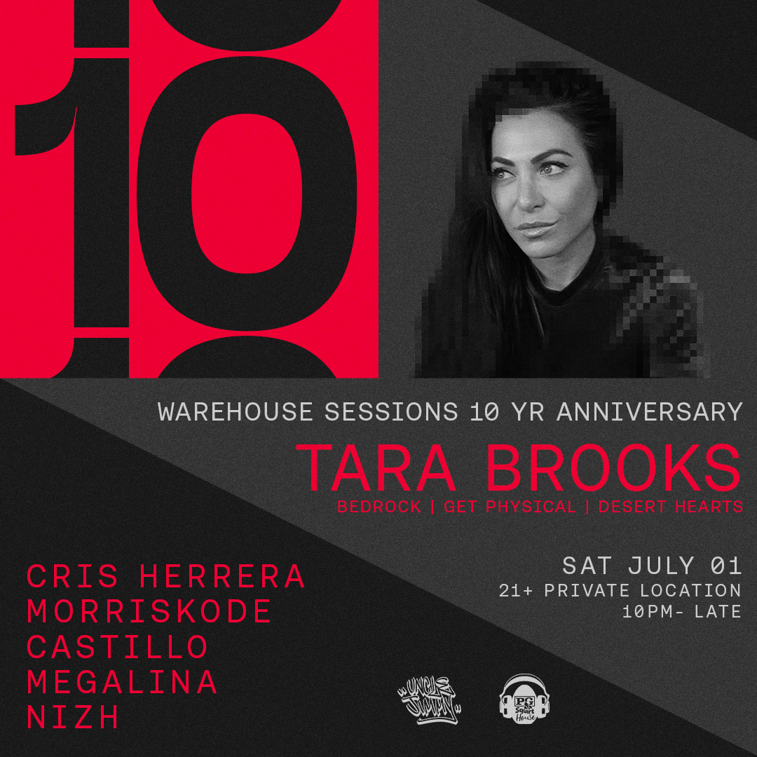 Warehouse Sessions 10 Year Anniversary - Página frontal