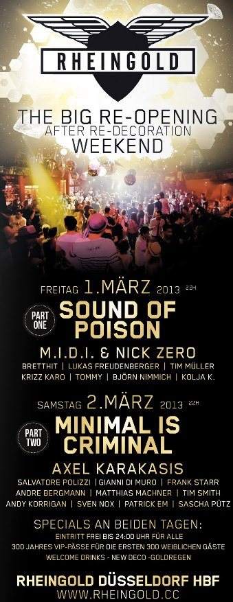 Sound Of Poison with M.I.D.I. & Nickzero - Página frontal