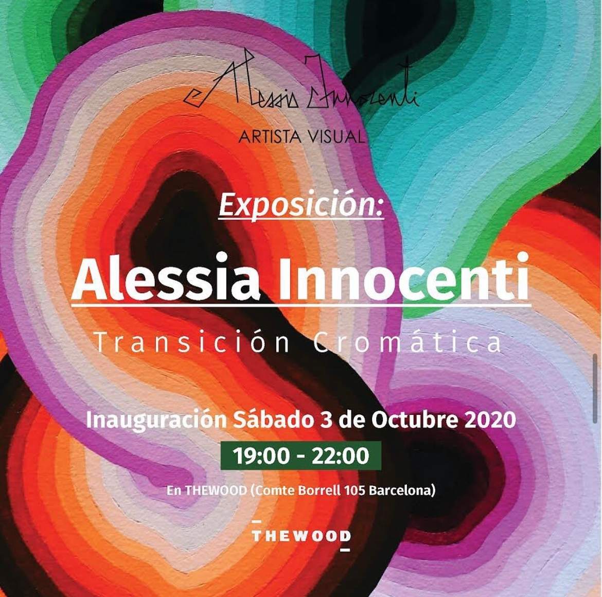 Transición Cromática Alessia Innocenti - フライヤー表