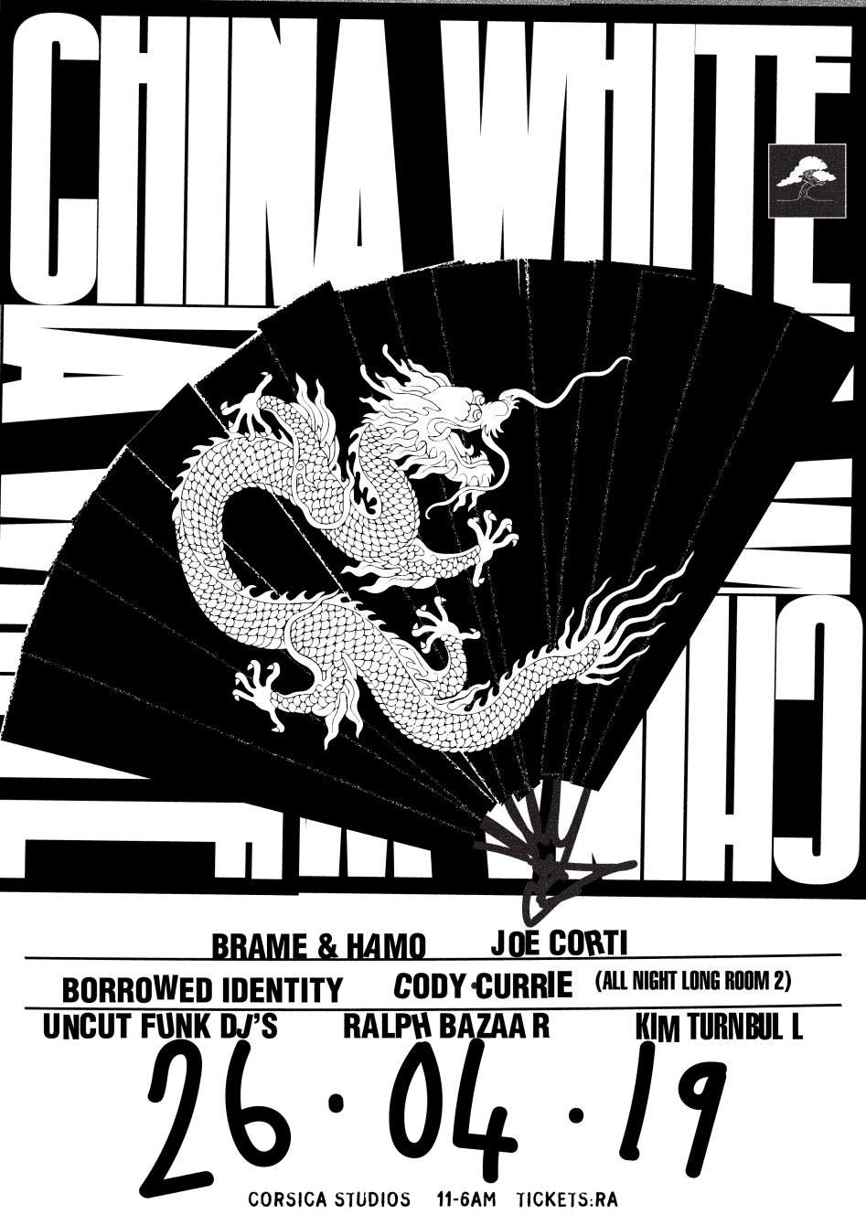 China White: Brame & Hamo, Borrowed Identity, Cody Currie, Joe Corti & More - Página frontal