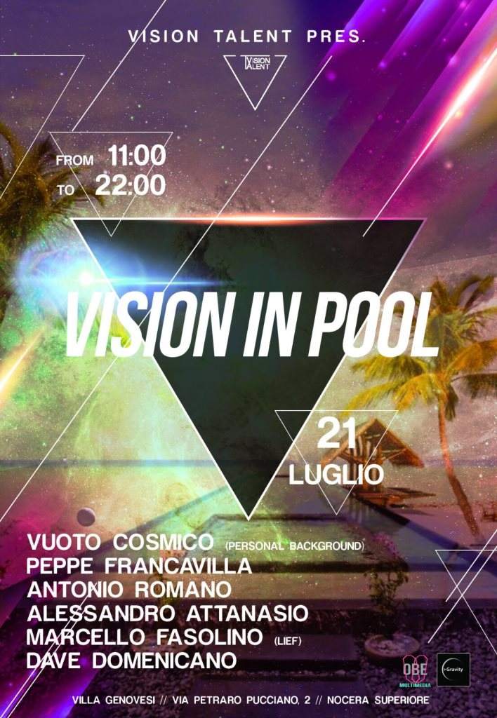 Vision In Pool - フライヤー表