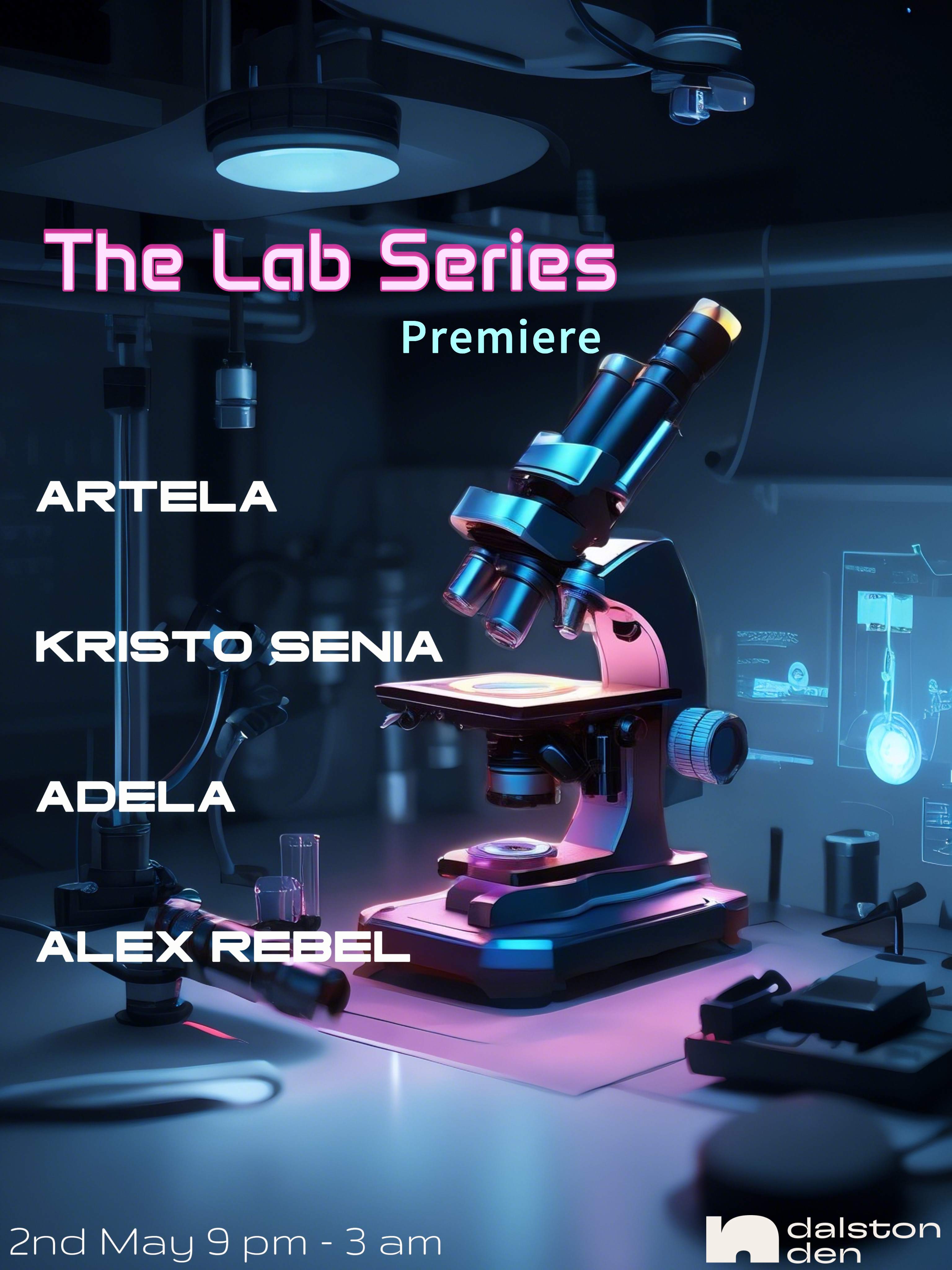 The Lab Series: Premiere - Página frontal