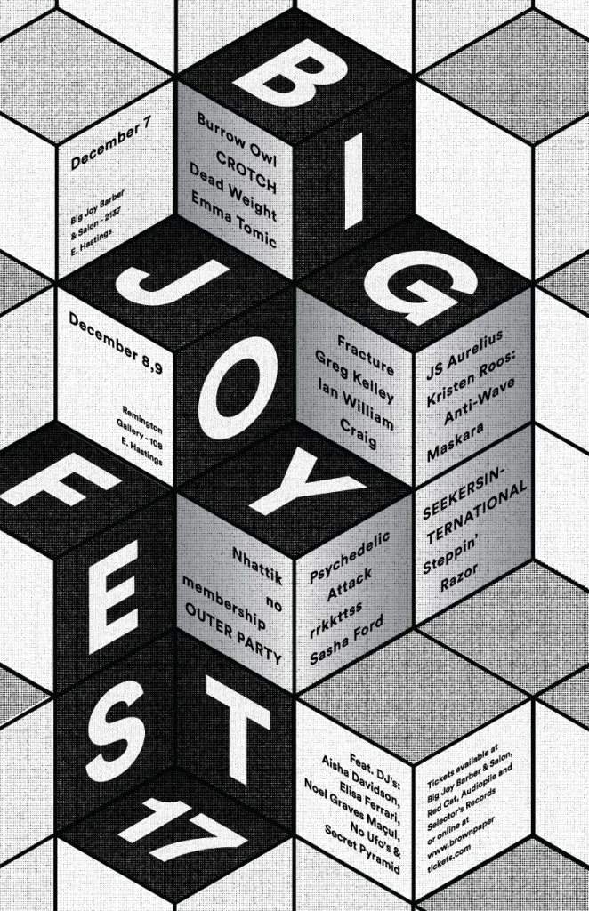 Big Joy Experimental Arts Festival - 2017 - Página frontal