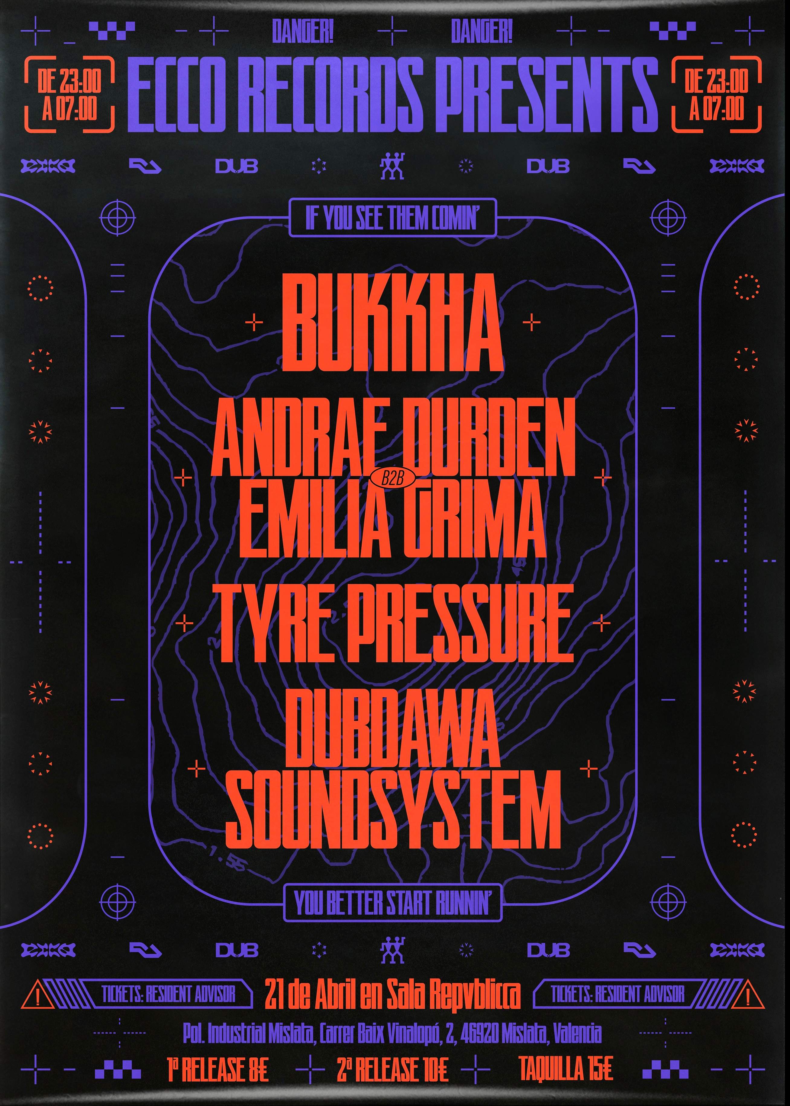 Ecco Presents Bukkha Emilia Grima B2B Andrae Durden Tyre