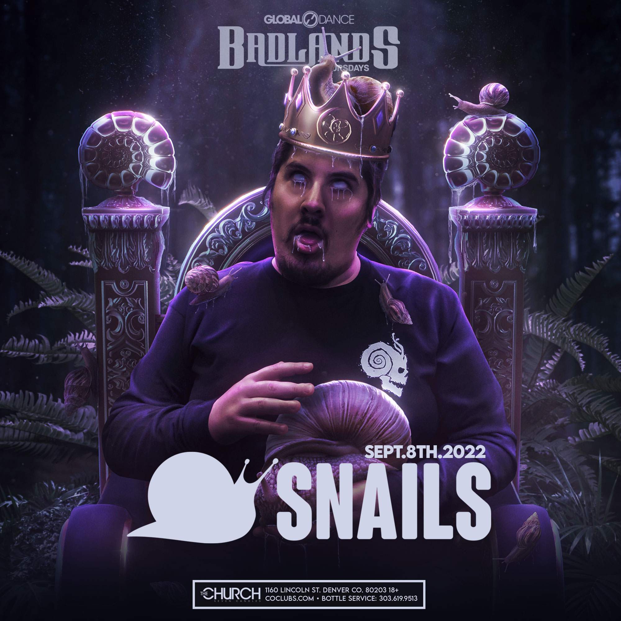 Global Dance presents - Badlands Thursdays feat. Snails - Página frontal