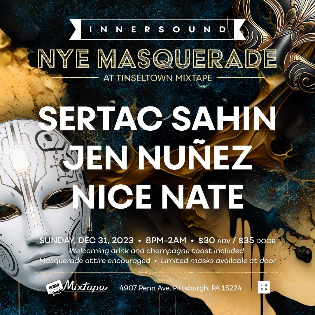 InnerSound New Year's Eve Masquerade At Tinseltown Mixtape - Página frontal