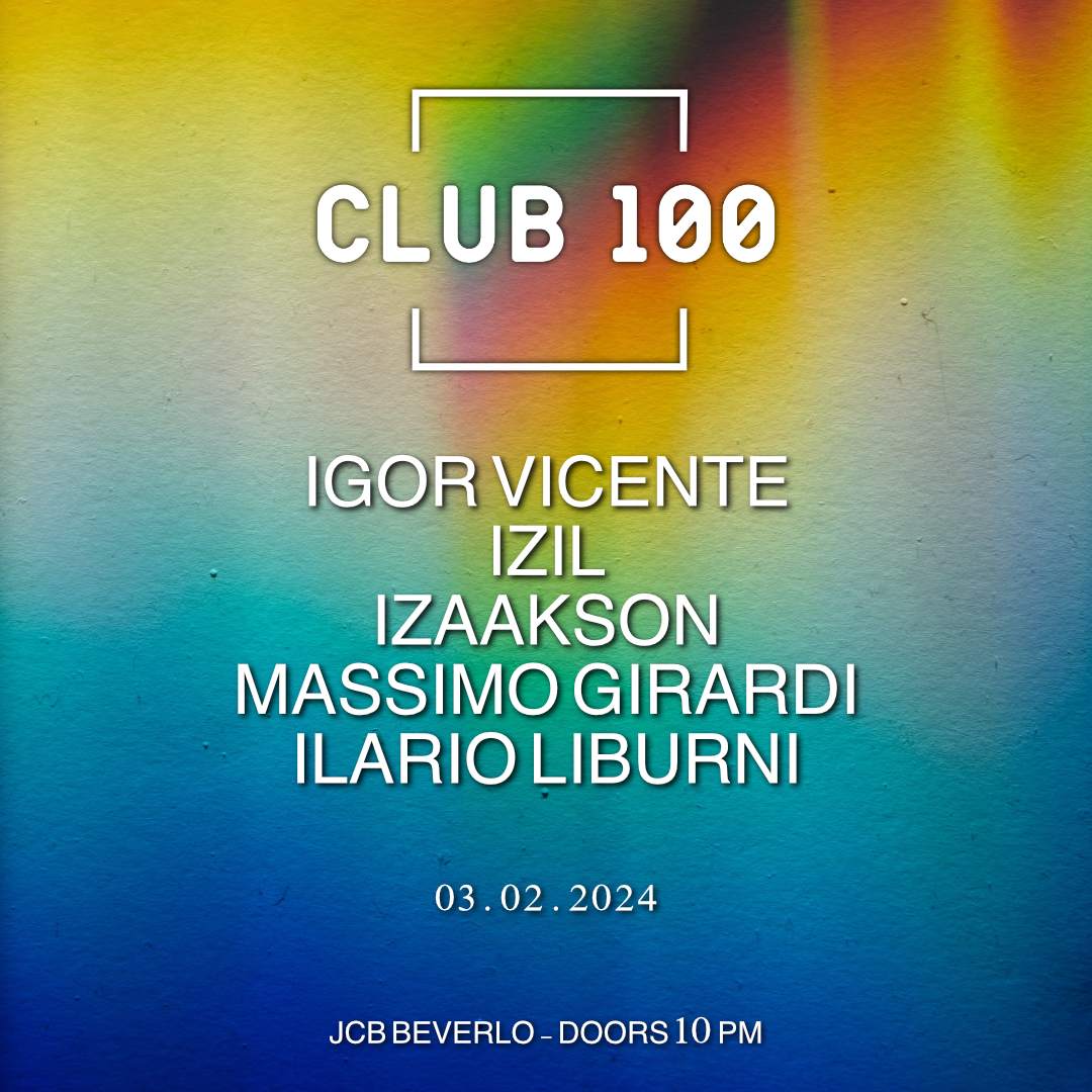 Club 100 - Thé Dansant After Party (unofficial) - フライヤー表