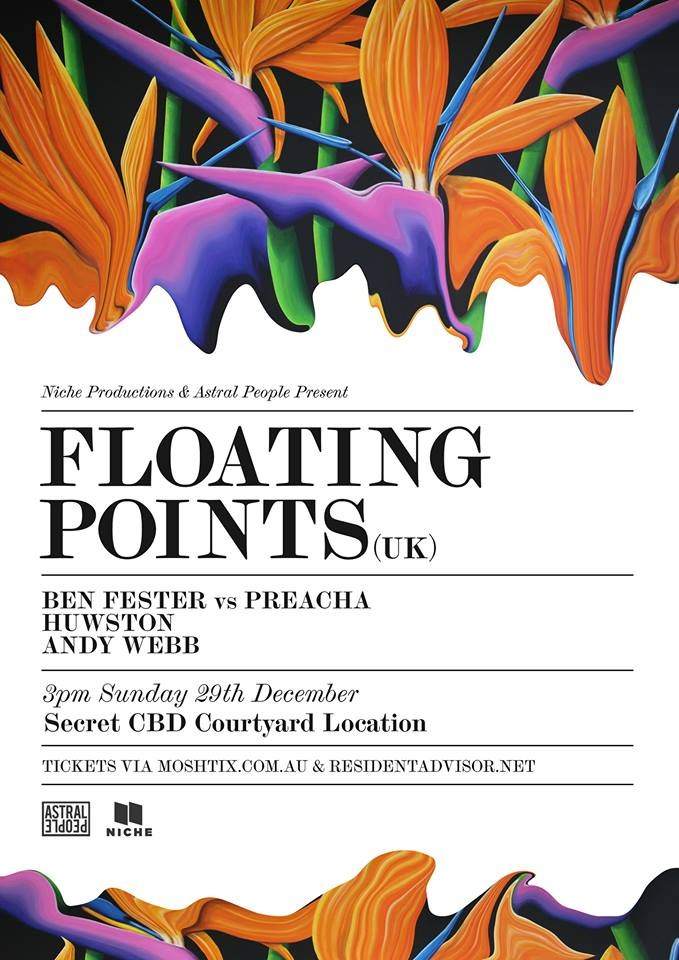 Niche Productions & Astral People present Floating Points - Página frontal