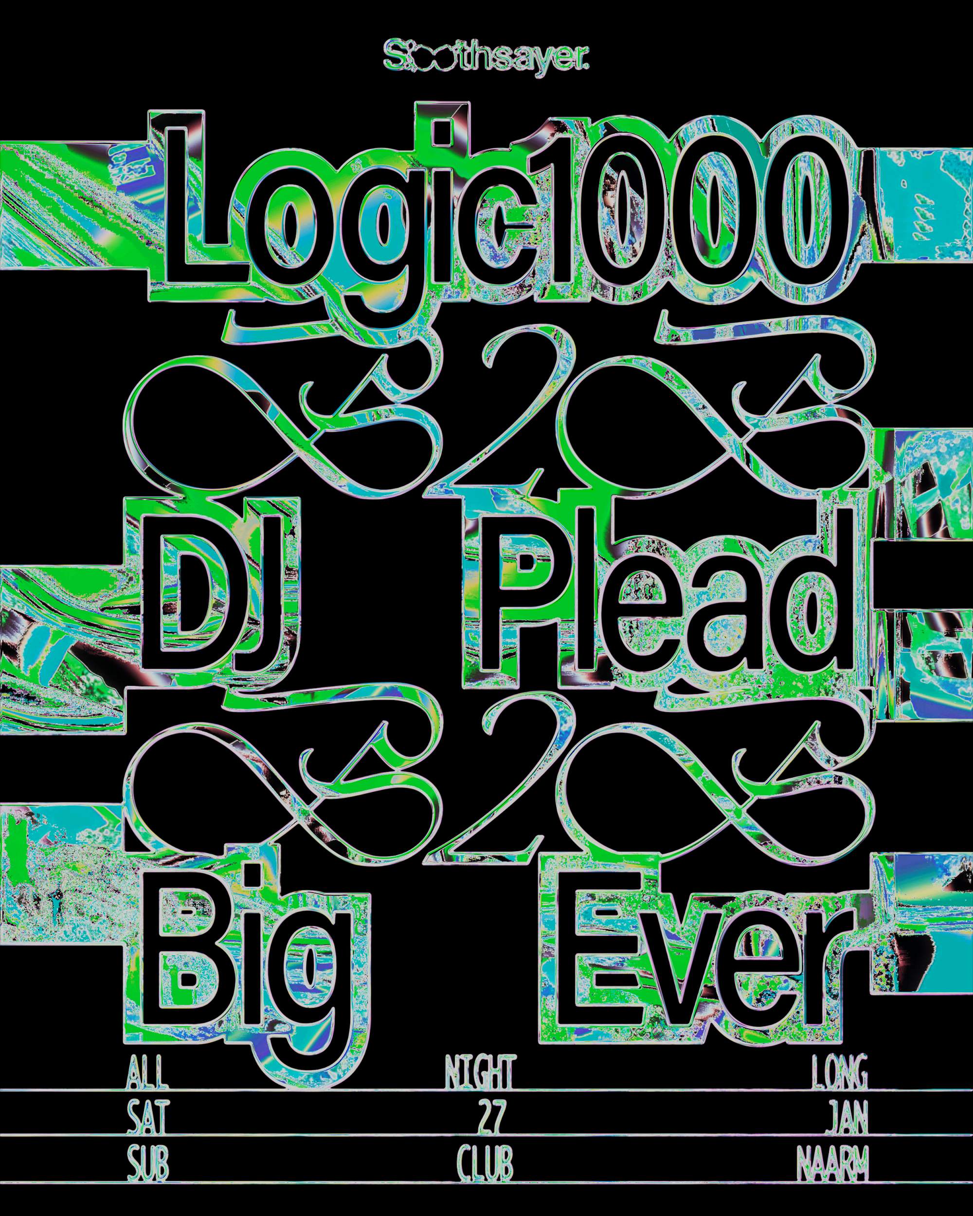 Soothsayer presents: Logic1000, DJ Plead & Big Ever - All Night Long - Página frontal