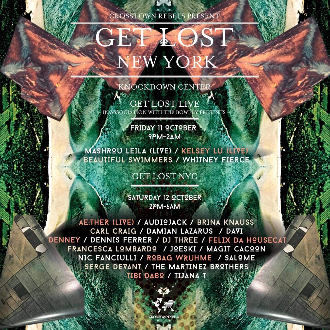 Get Lost NYC - Página frontal