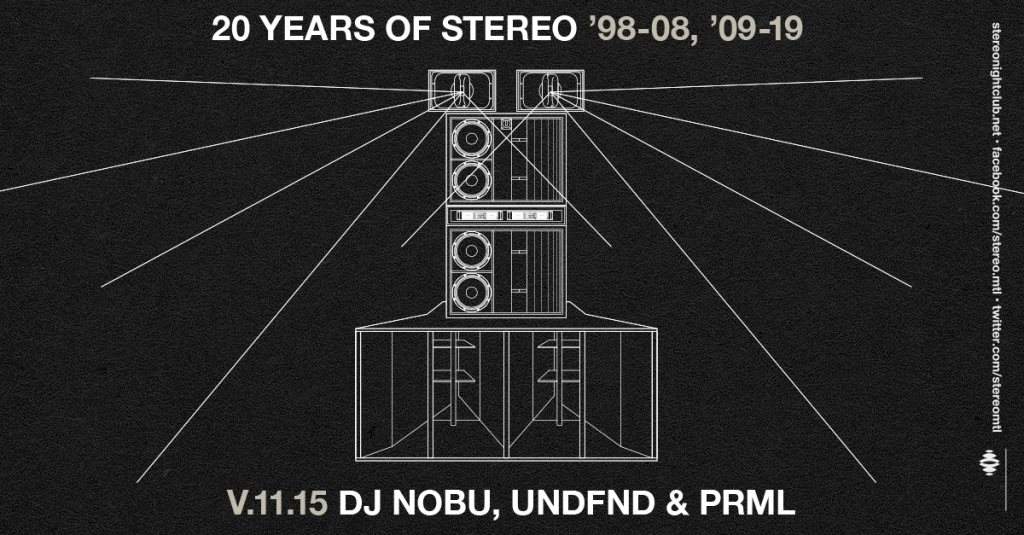 Stereo XX: DJ Nobu - Undfnd & Prml - Página frontal