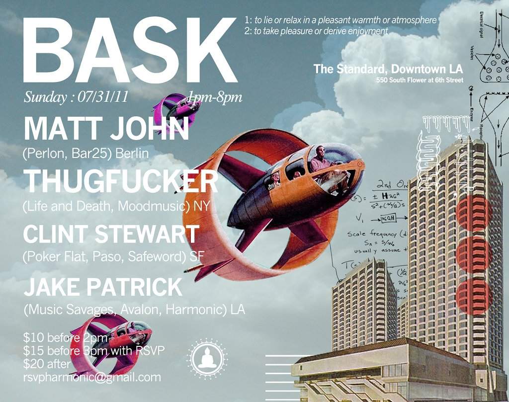 Bask with Matt John, Thugfucker and Clint Stewart - Página frontal