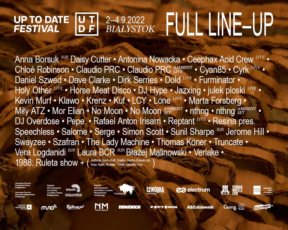 Up To Date Festival 2022 - フライヤー裏