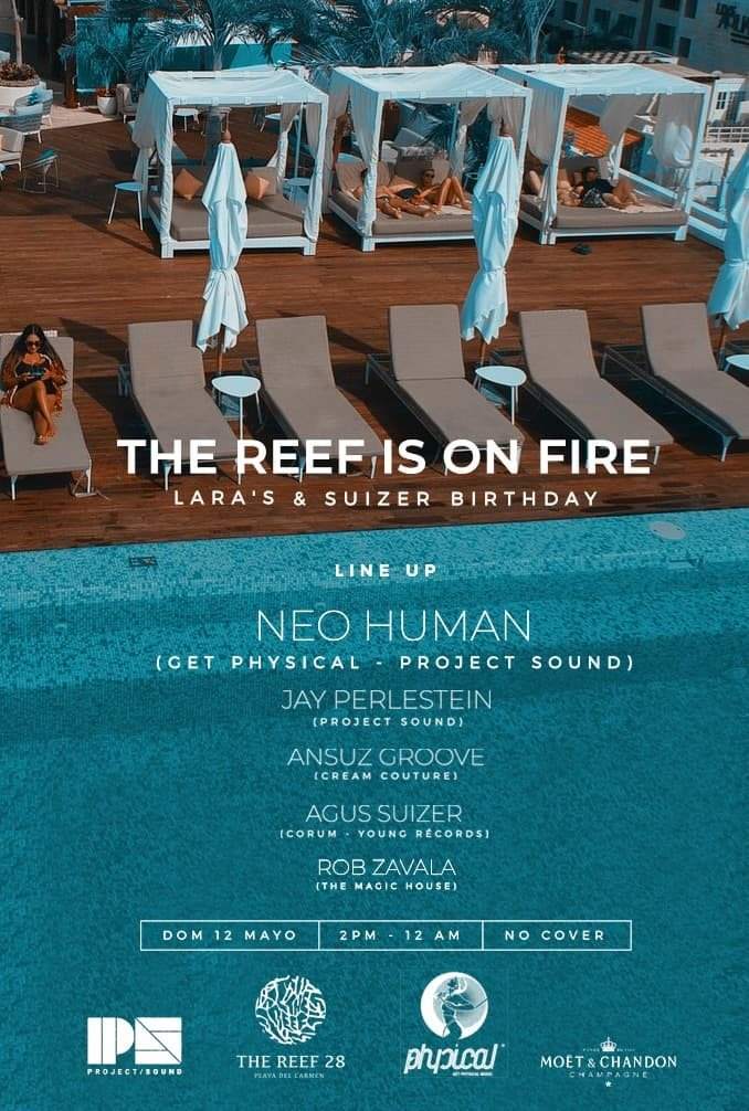 The Reef is on Fire - フライヤー表