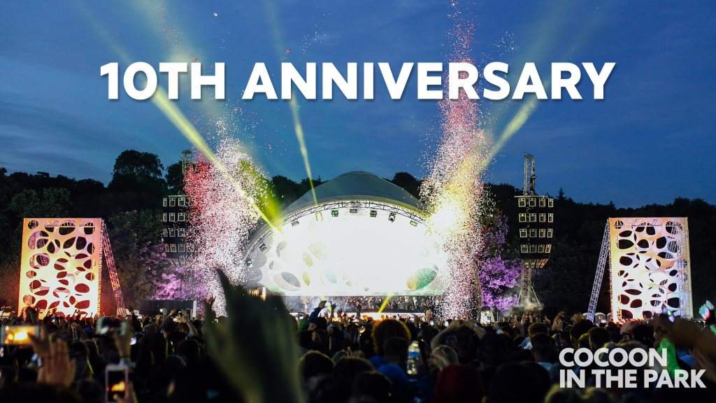 Cocoon In The Park 10th Anniversary - フライヤー表