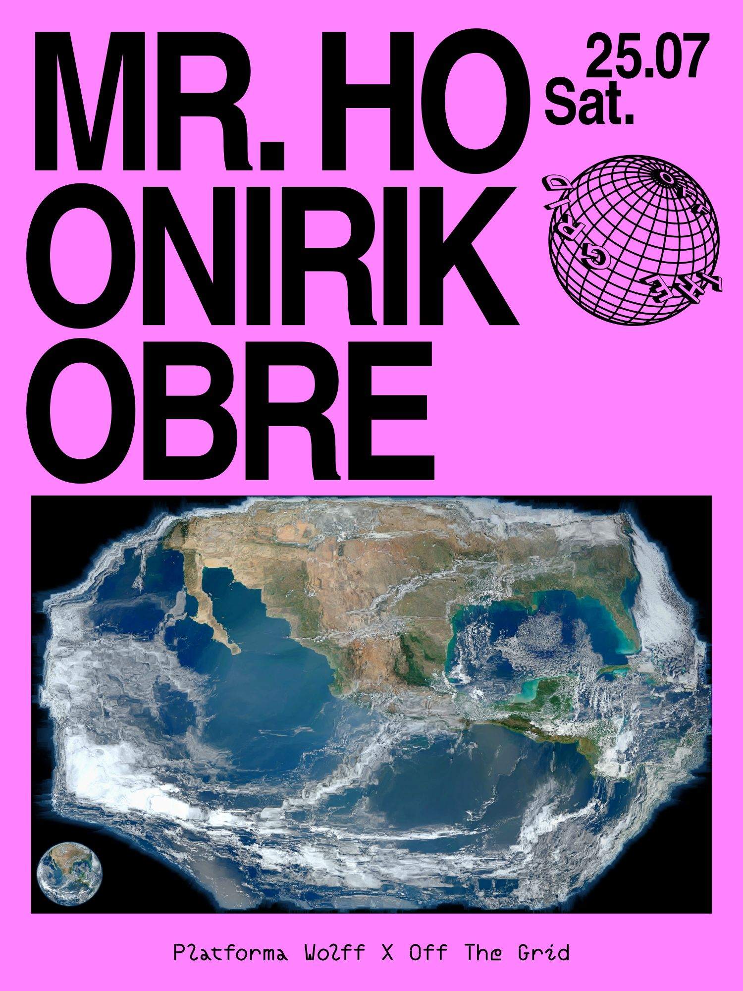 PW x OFF THE GRID • Mr. Ho, Onirik, Obre at Platforma Wolff, Bucharest